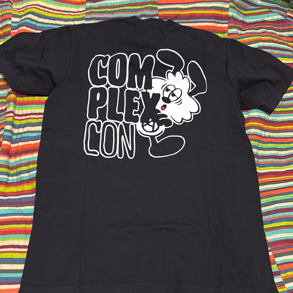 Brand new Complex con Verde, graphic logo T-shirt, size, small double side